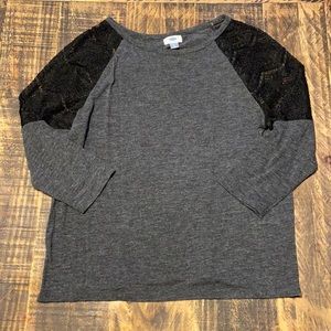 Old navy lacy shoulder shirt